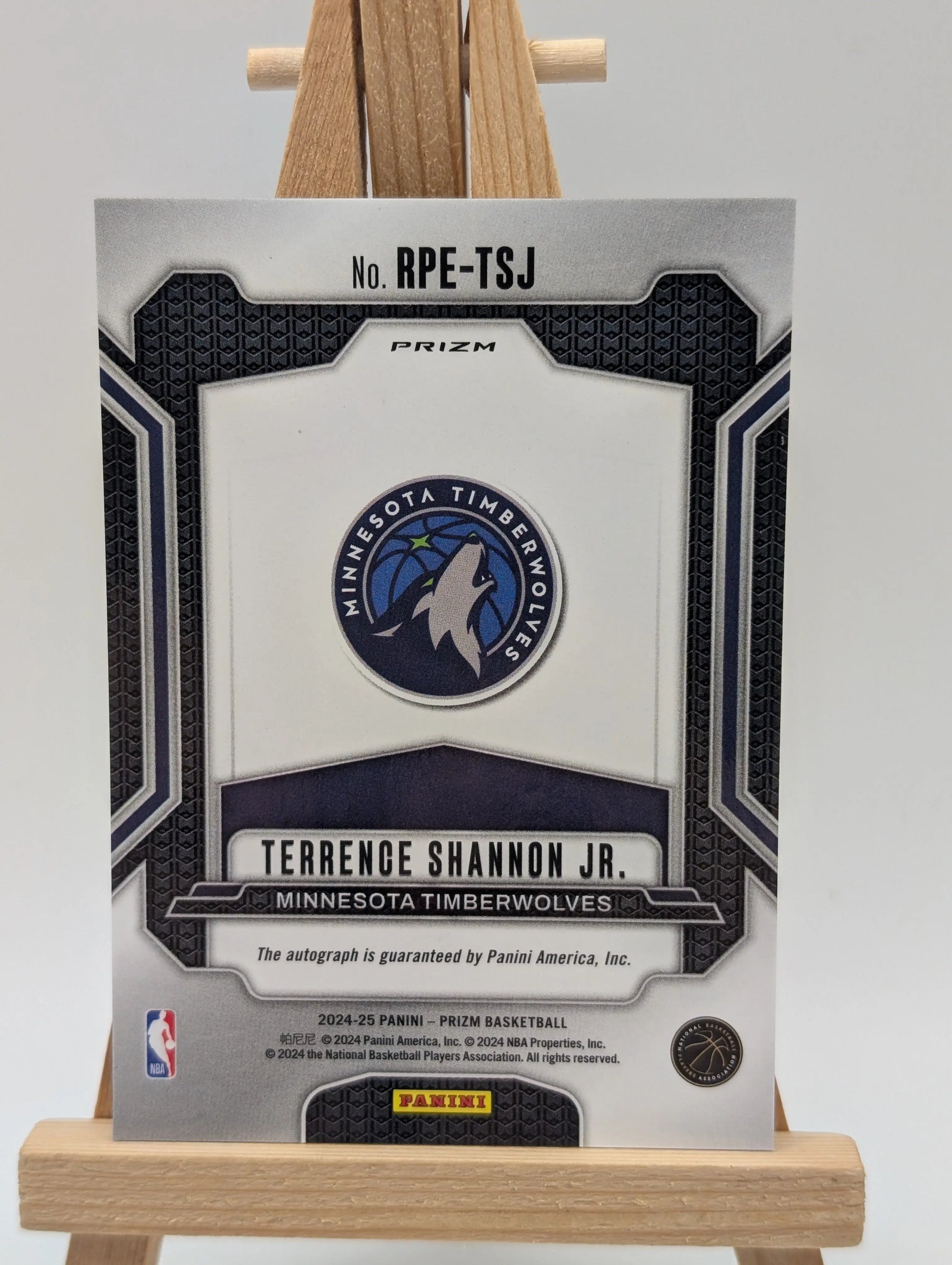 2024 PRIZM TERRENCE SHANNON JR. RK PENMANSHIP AUTO SILVER PRIZM FRENLY BRICKS - Open 7 Days