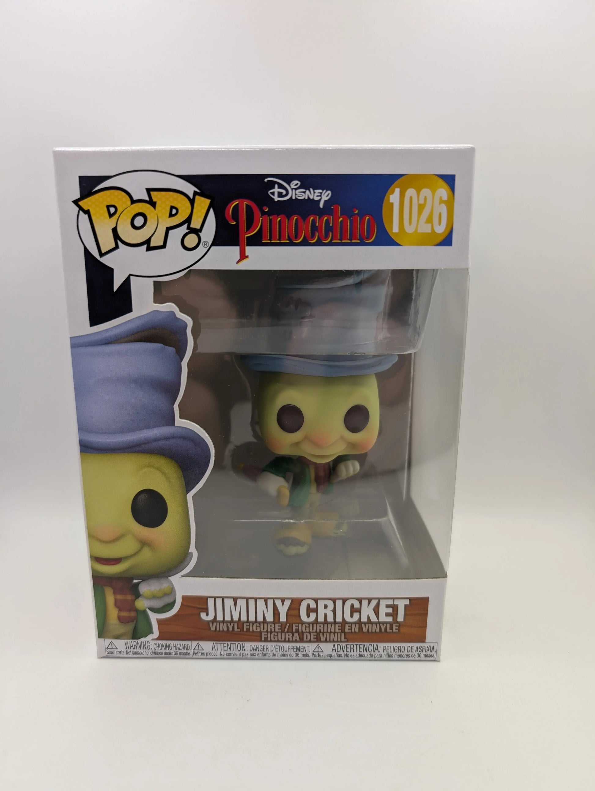 Funko Pop! Vinyl: Disney - Jiminy Cricket #1026 FRENLY BRICKS - Open 7 Days