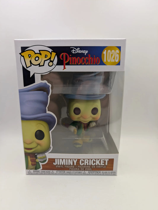 Funko Pop! Vinyl: Disney - Jiminy Cricket #1026 FRENLY BRICKS - Open 7 Days