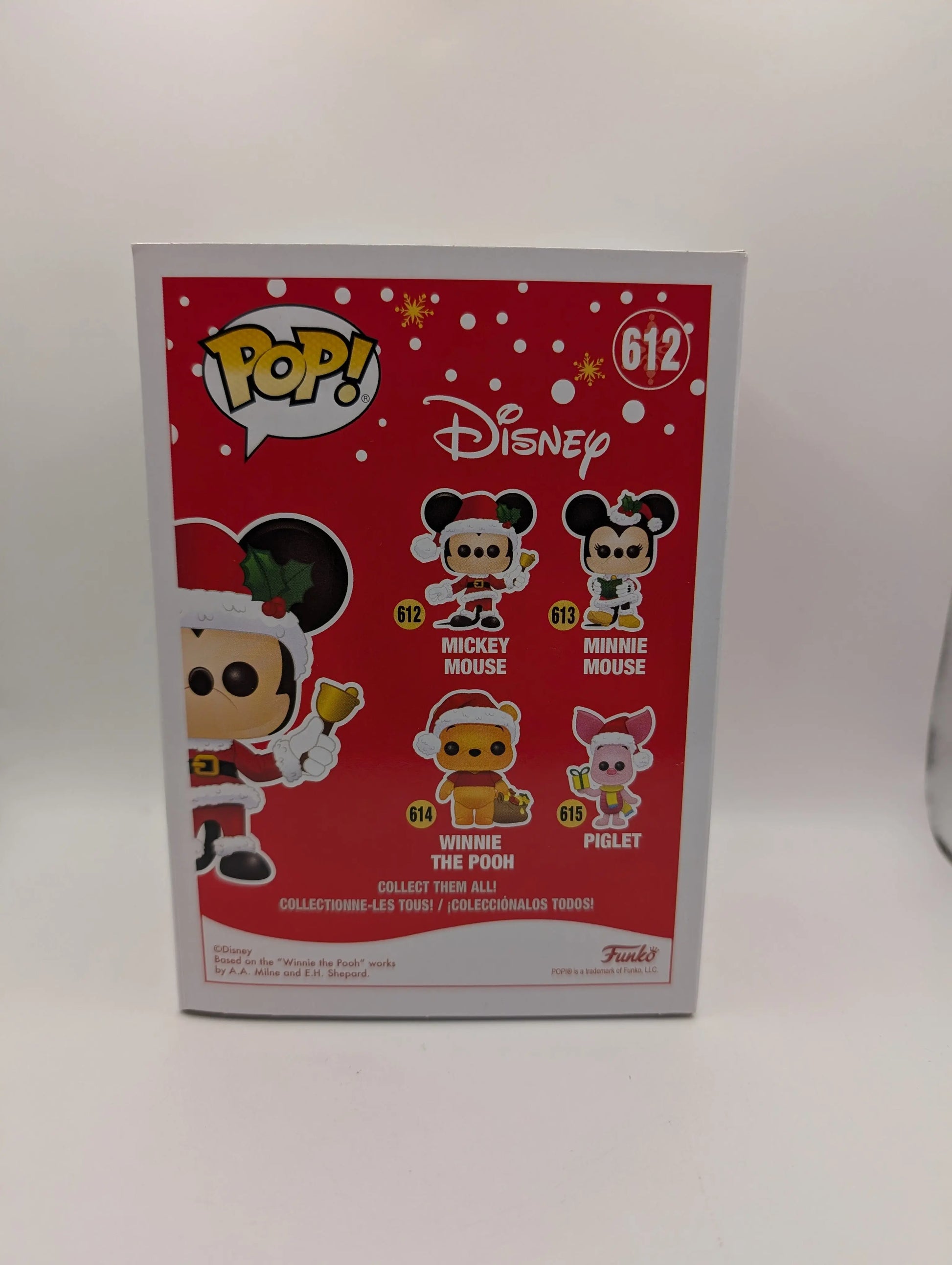 Funko POP! Disney Mickey Mouse & Friends Mickey Mouse Christmas #612 FRENLY BRICKS - Open 7 Days