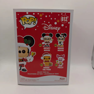 Funko POP! Disney Mickey Mouse & Friends Mickey Mouse Christmas #612 FRENLY BRICKS - Open 7 Days
