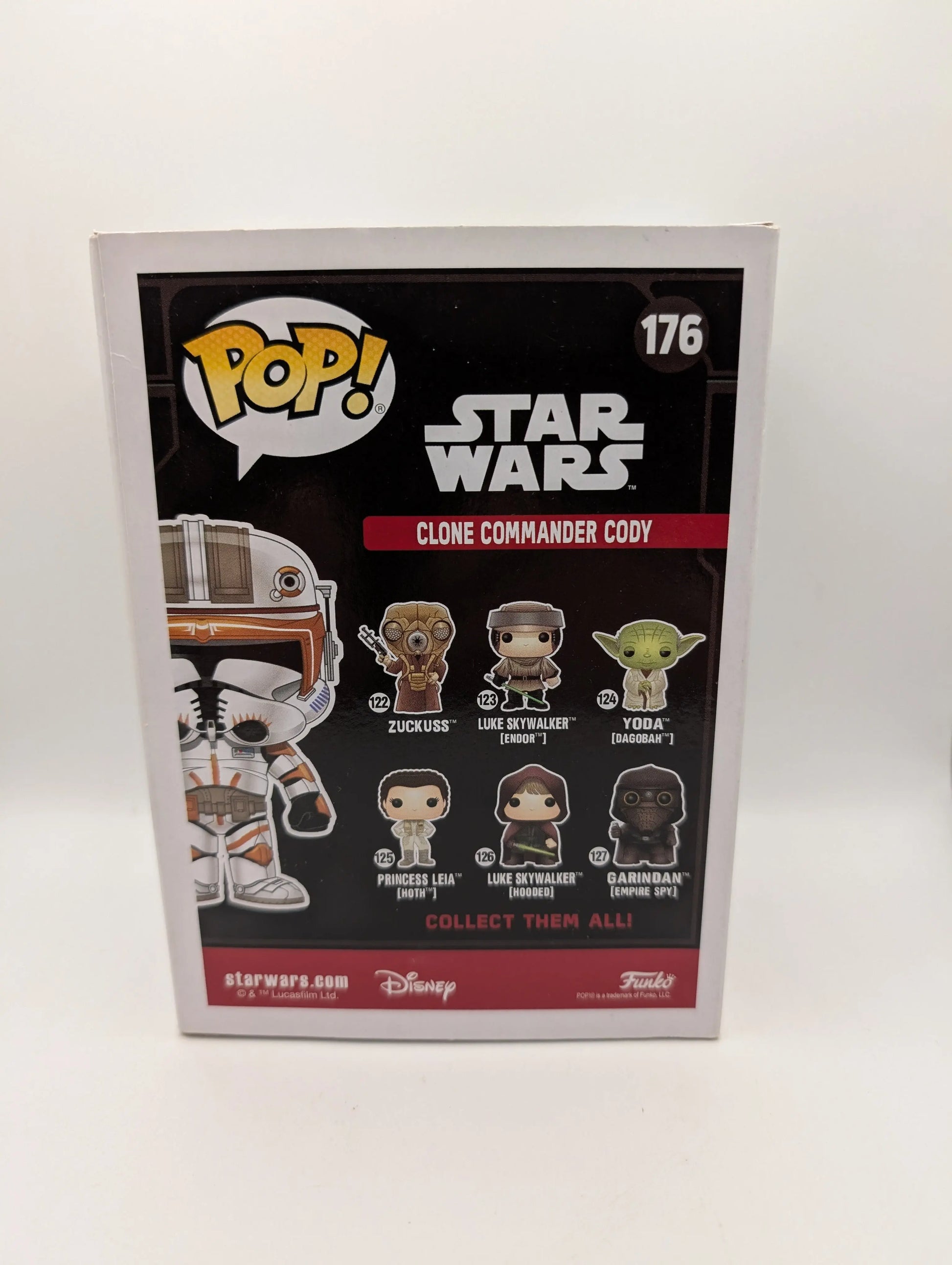 Star Wars Clone Commander Cody Pop Vinyl #176 Funko FRENLY BRICKS - Open 7 Days