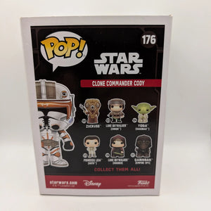 Star Wars Clone Commander Cody Pop Vinyl #176 Funko FRENLY BRICKS - Open 7 Days