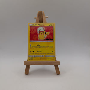 Ash's Pikachu SM109 Sm Regular Sun & Moon Black Star Promo Pokemon FRENLY BRICKS - Open 7 Days