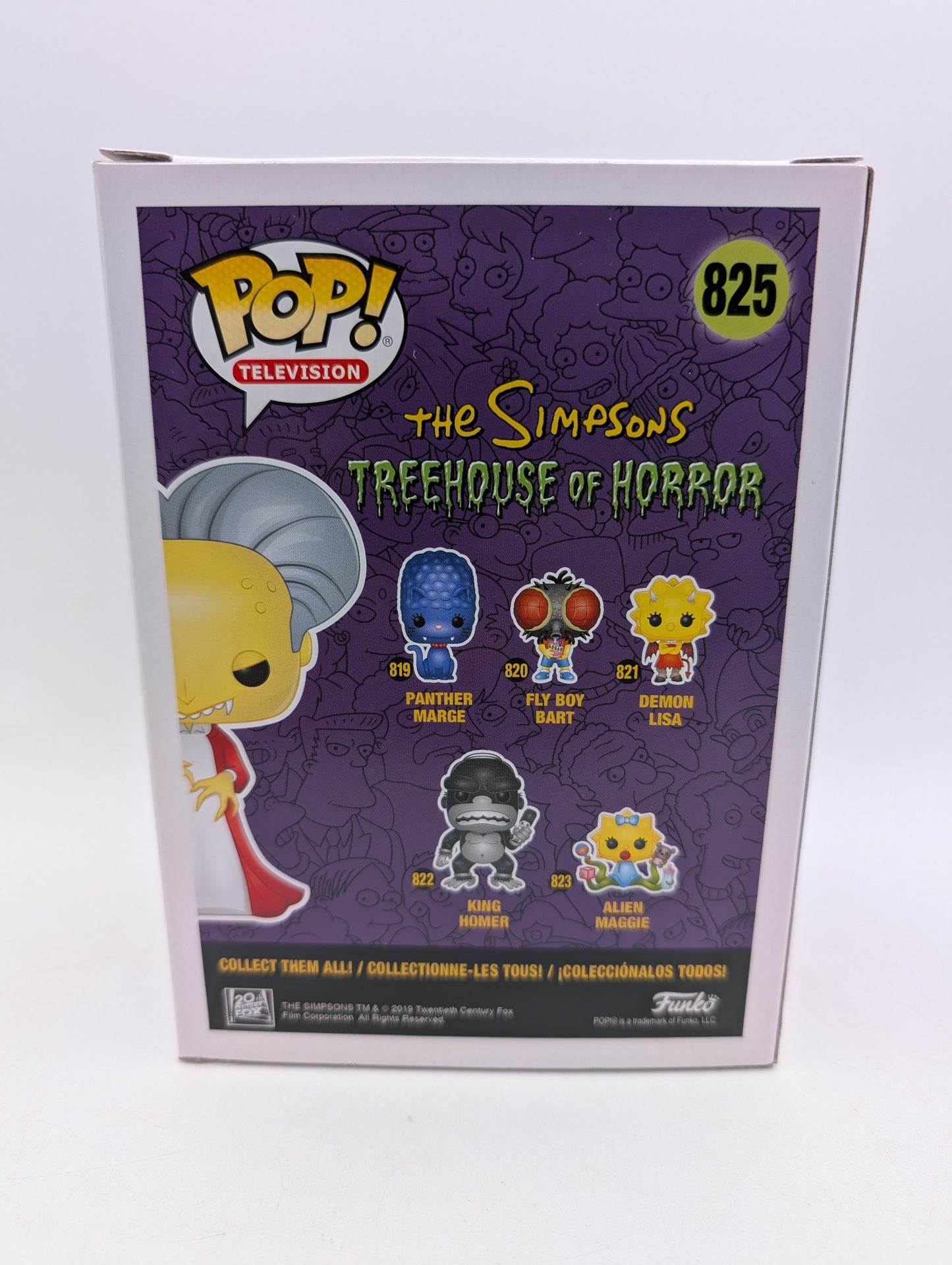 Funko POP! The Simpsons Treehouse of Horror Vampire Mr Burns 2019 Fall Con