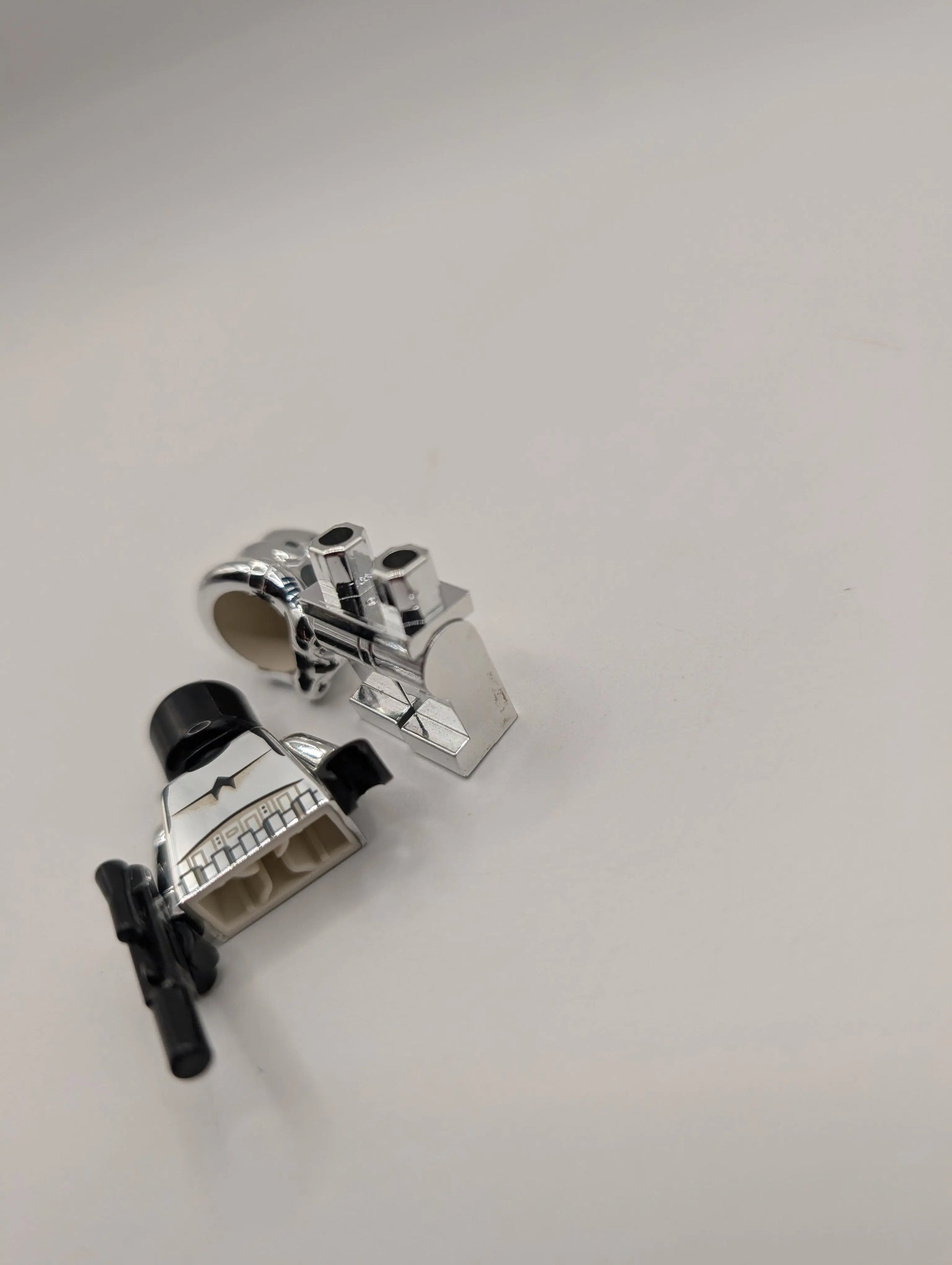 2009 LEGO Star Wars Stormtrooper Chrome Silver sw0097 Minifigure (Excellent) FRENLY BRICKS - Open 7 Days