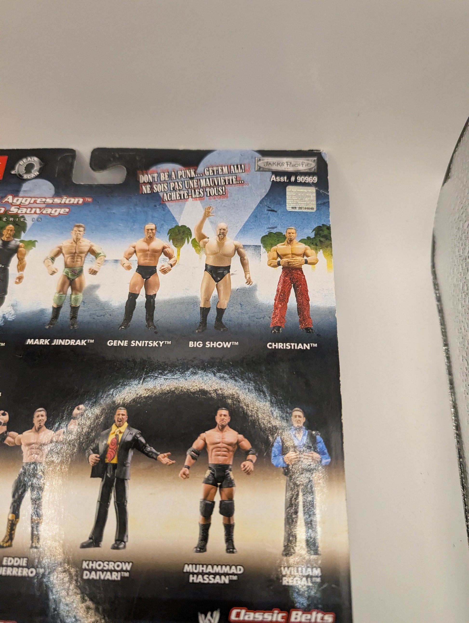 WWE WrestleMania 21 Stone Cold Steve Austin Action Figure 2005 New SIGNED AUTO FRENLY BRICKS - Open 7 Days