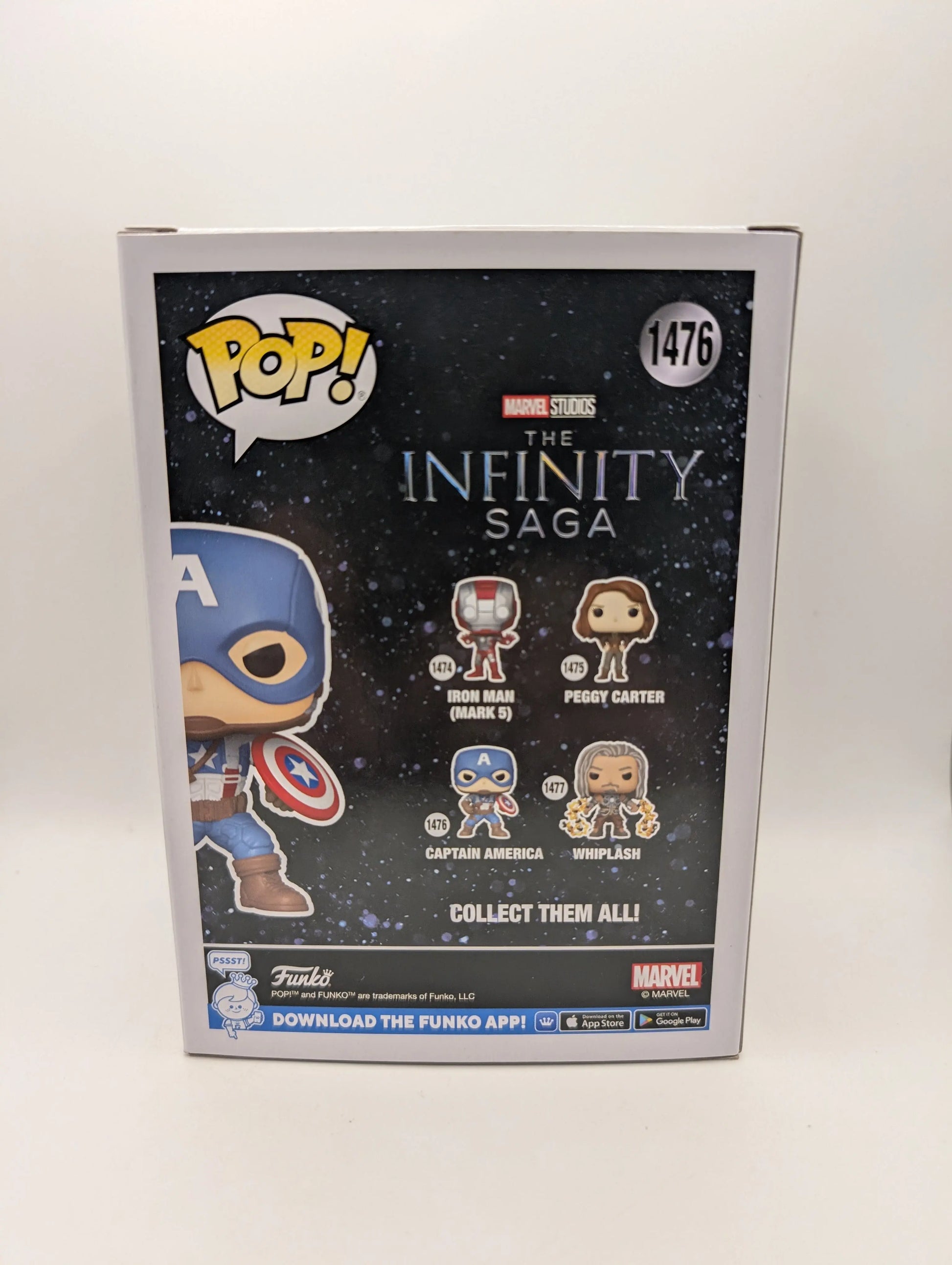 Avengers - Captain America Infinity Saga Pop! Vinyl Figure #1476 FRENLY BRICKS - Open 7 Days