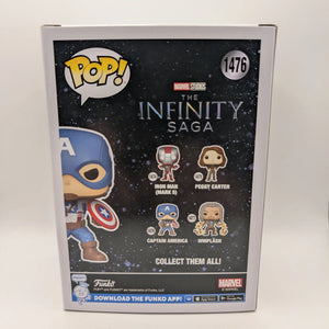 Avengers - Captain America Infinity Saga Pop! Vinyl Figure #1476 FRENLY BRICKS - Open 7 Days