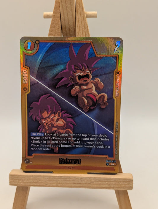 Kakarot ALT ART FB08-076 Dragon Ball Fusion World NM FRENLY BRICKS - Open 7 Days