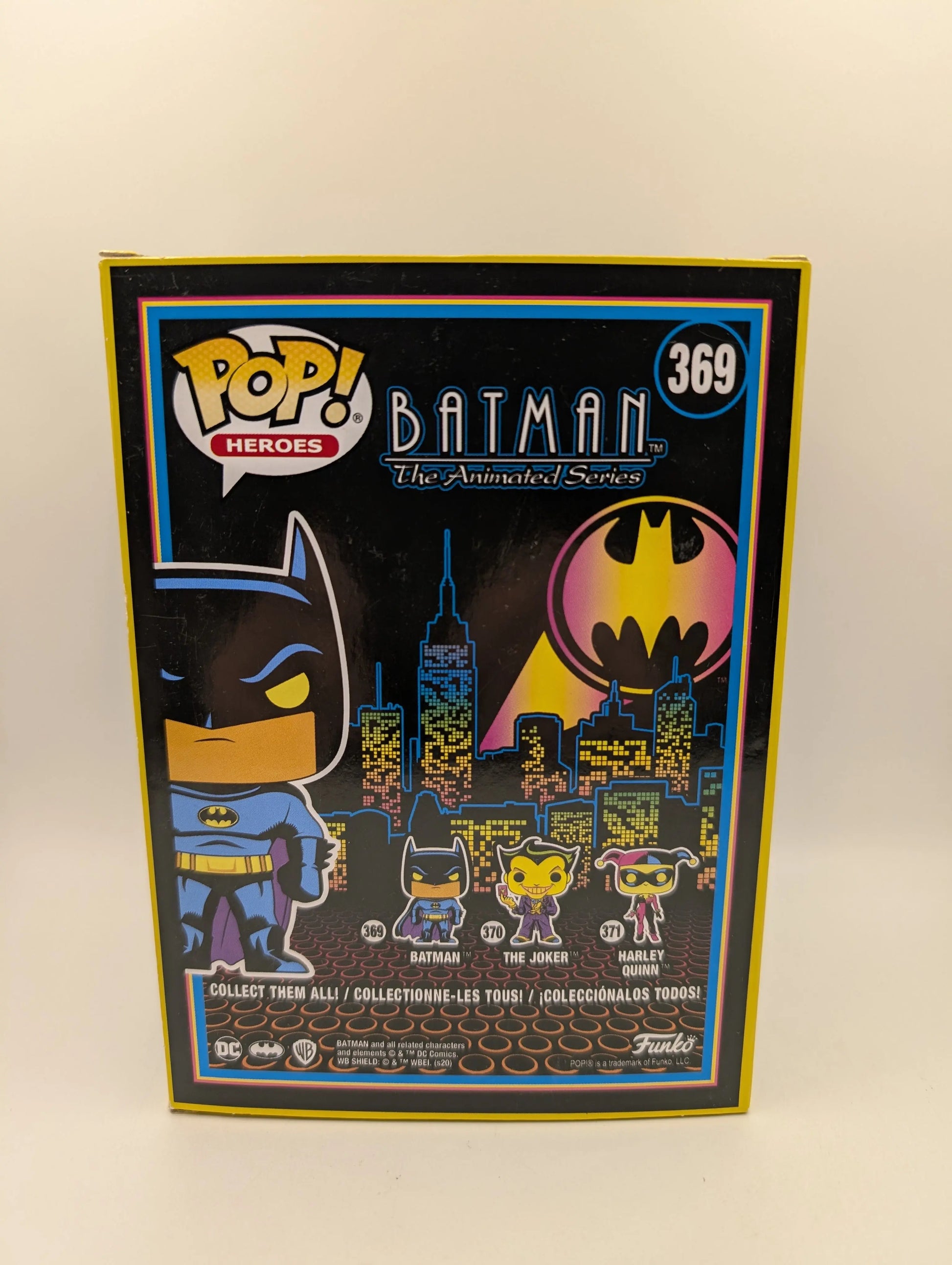 Batman #369 Blacklight Funko Pop Vinyl (Batman: The Animated Series) FRENLY BRICKS - Open 7 Days