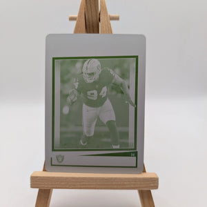2022 Panini Score Football Carl Nassib 1/1 Raiders NFL Gridiron Card FRENLY BRICKS - Open 7 Days