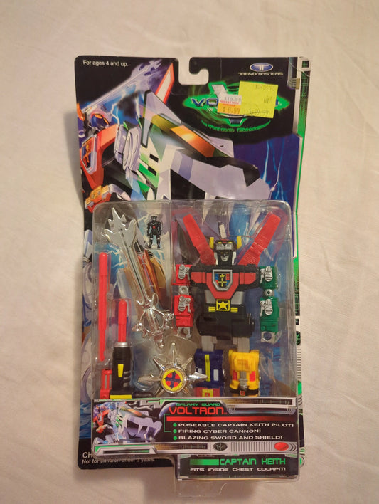 Trendmasters Voltron Galaxy Guard Posable Captain   Keith Pilot - 1998 FRENLY BRICKS - Open 7 Days