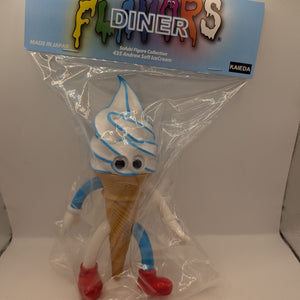 Dune/Tetsurod Flavors Andrew Soft Serve Ice Cream 435 BLUE white Sofubi FRENLY BRICKS - Open 7 Days