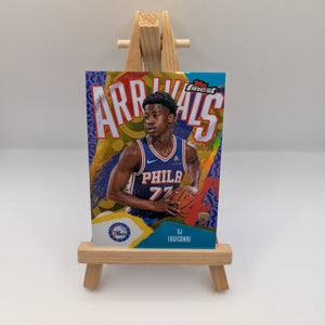 2025-26 Topps Finest VJ Edgecombe Arrivals RC Gold Refractor Rookie #/50 76ers FRENLY BRICKS - Open 7 Days