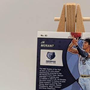 2020-21 Revolution Ja Morant Base No 83 /8 2nd Year FRENLY BRICKS - Open 7 Days
