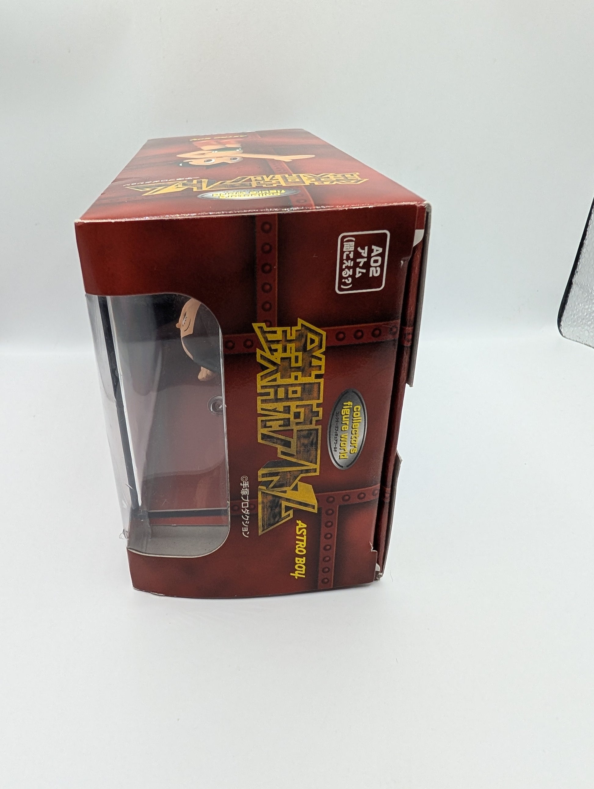ASTRO BOY Atom A02 Collectors Figure World with Clear Case TOMY FRENLY BRICKS - Open 7 Days