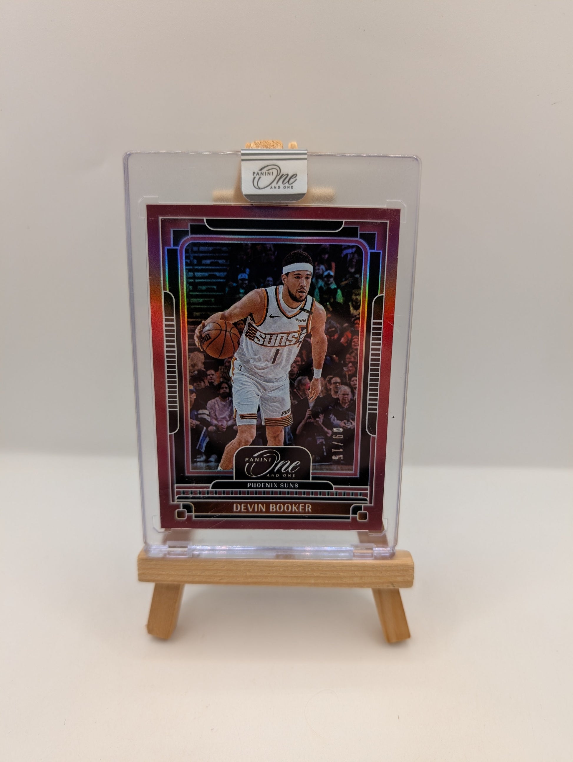 DEVIN BOOKER 2024-25 PANINI ONE AND ONE BASKETBALL RED SUNS /15 Q4003 FRENLY BRICKS - Open 7 Days