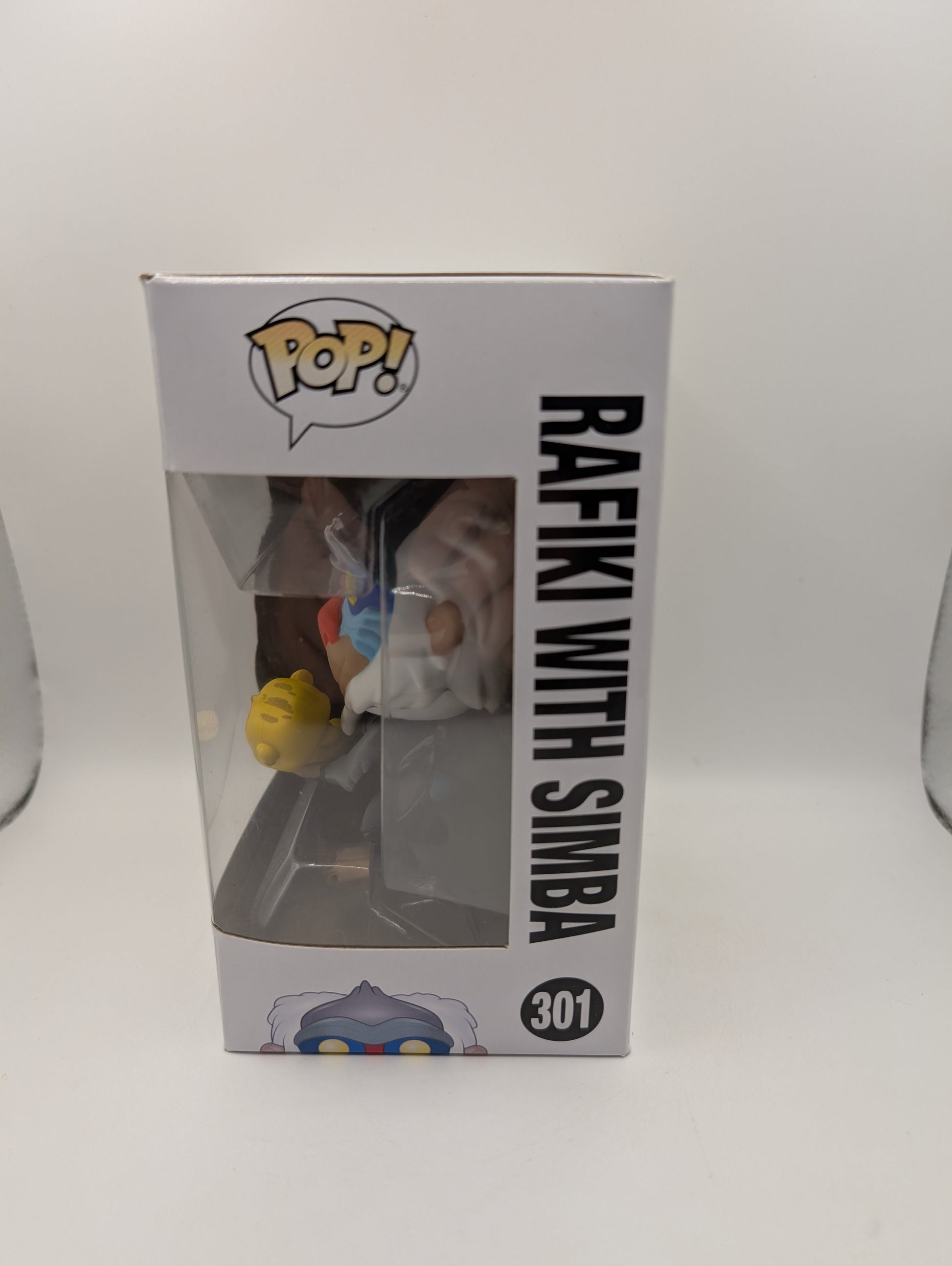 Rafiki with Simba - Pop Vinyl - 301 - The Lion King - Disney - VAULTED FRENLY BRICKS - Open 7 Days
