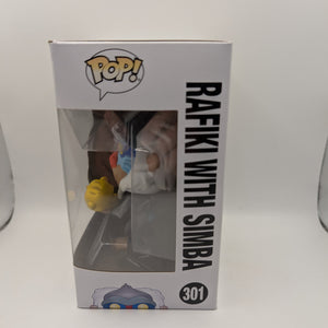Rafiki with Simba - Pop Vinyl - 301 - The Lion King - Disney - VAULTED FRENLY BRICKS - Open 7 Days