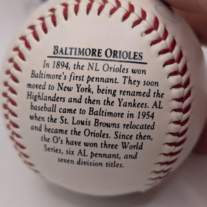 Multi Signed Baseball Brooks Robinson Eric Davis JSA Cert Authentic Orioles FRENLY BRICKS - Open 7 Days