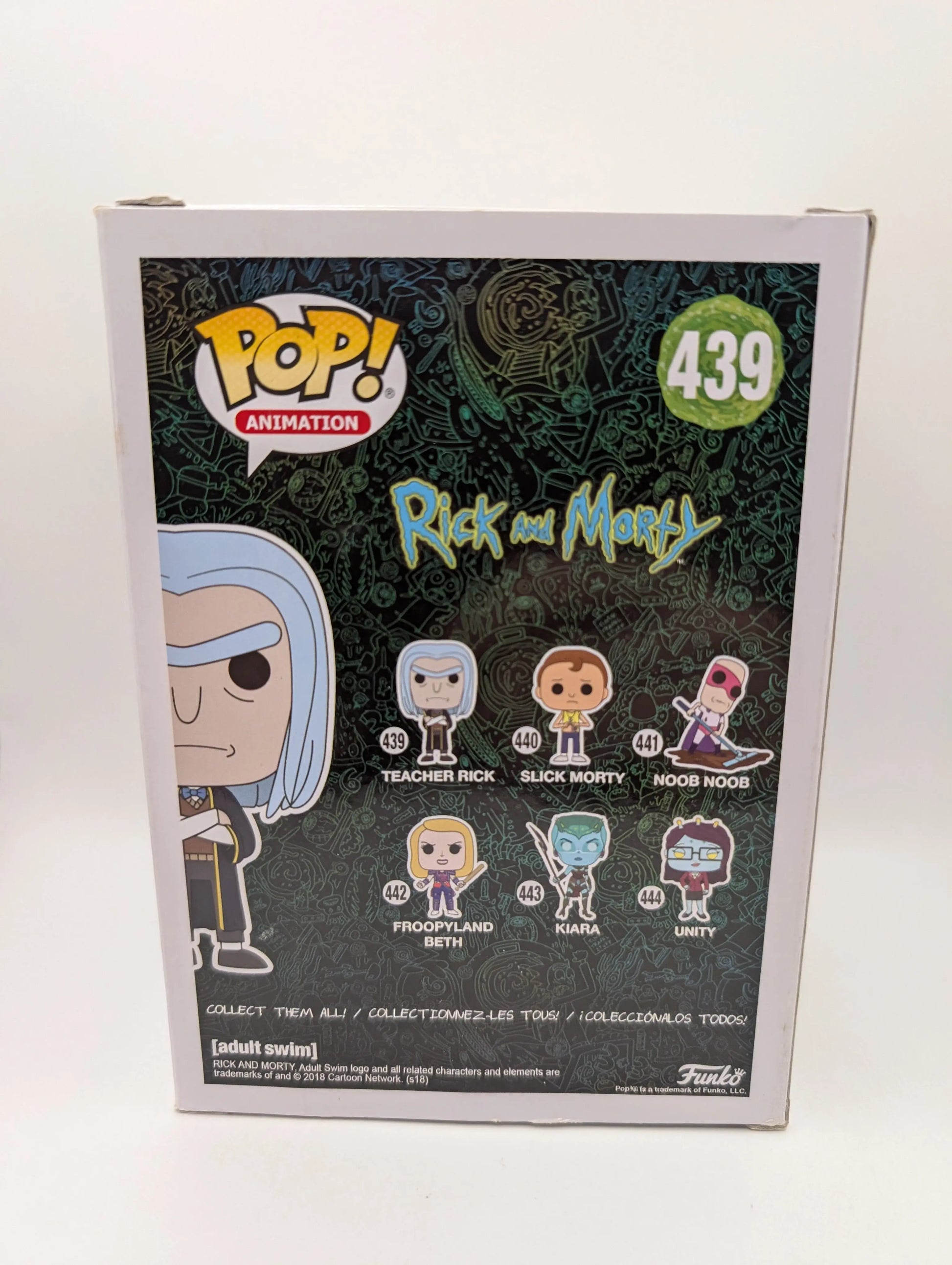 Funko Pop! Teacher Rick #439 Rick and Morty 2018 Vaulted Animation Figure FRENLY BRICKS - Open 7 Days