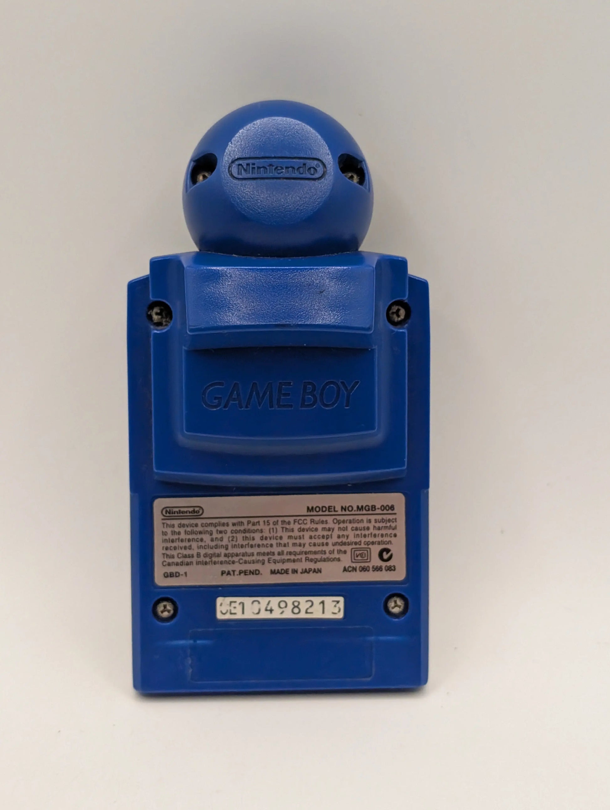 Nintendo GameBoy MGB-006 Camera Blue TESTED Works Game Boy Pocket Japan FRENLY BRICKS - Open 7 Days