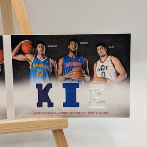 2012-13 Panini Preferred RC Booklet Jersey Anthony Davis Drummond #'d/249 FRENLY BRICKS - Open 7 Days