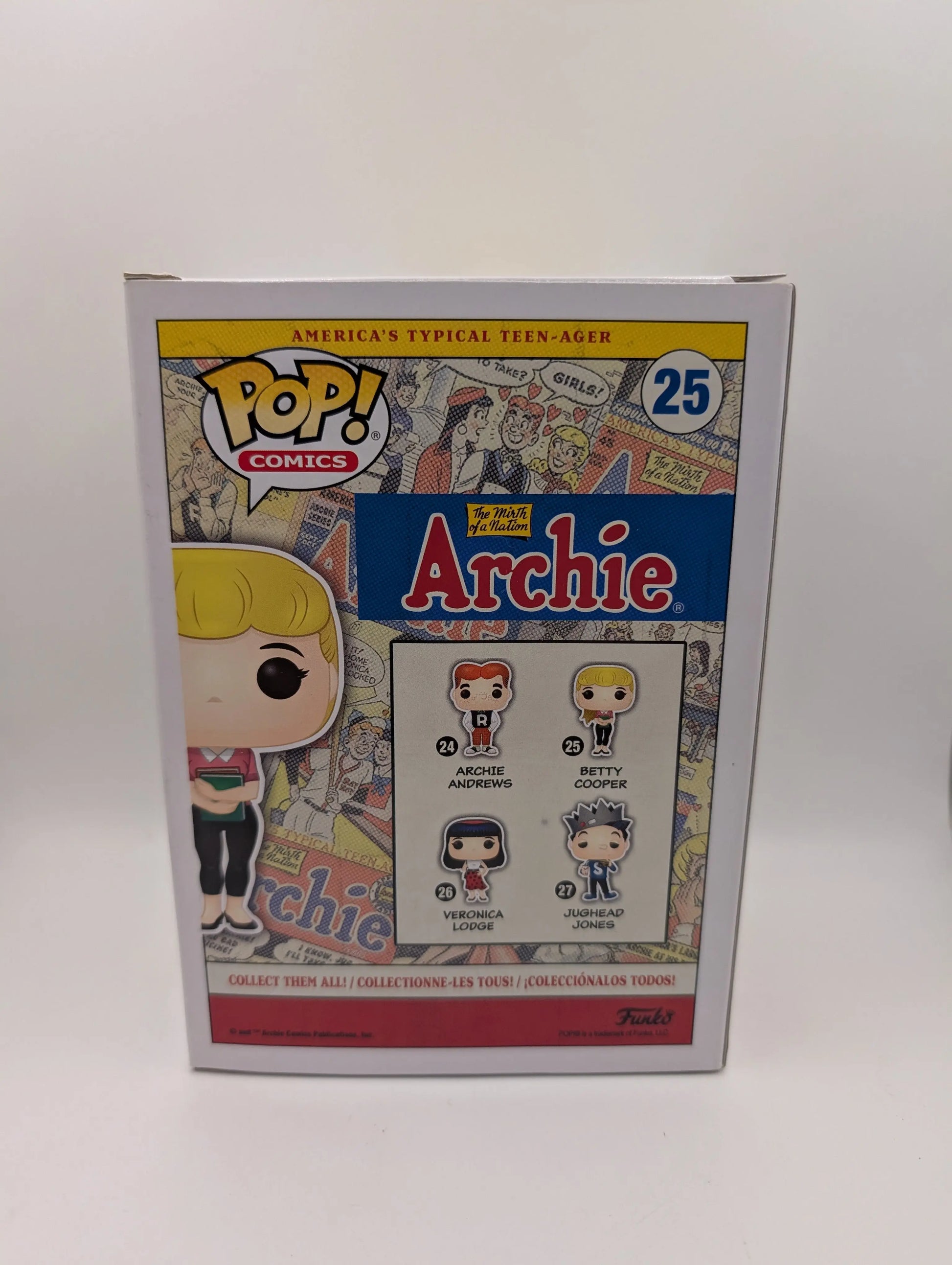 Funko Pop! Comics Archie Comics Betty Cooper #25 Vinyl Figure FRENLY BRICKS - Open 7 Days