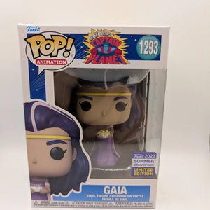 Funko Pop! Gaia #1293- Captain Planet - 2023 San Diego Comic Con Exclusive FRENLY BRICKS - Open 7 Days