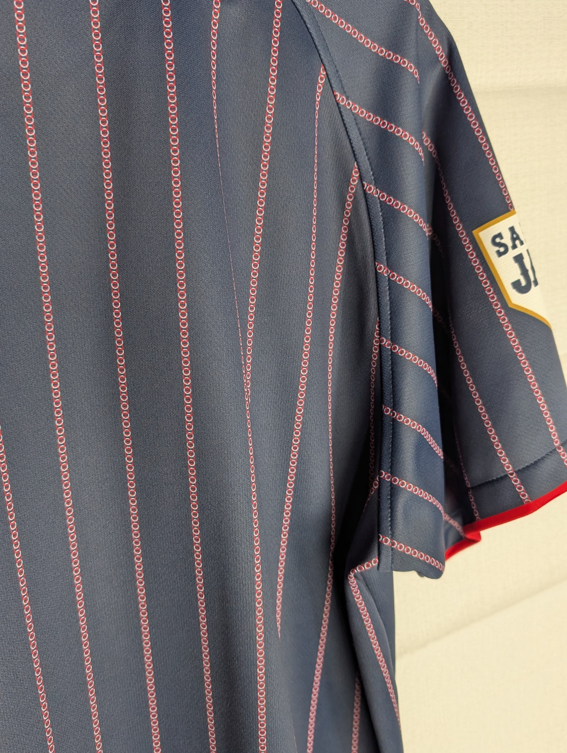Nippon Baseball Asics Samurai Japan Away 2017-2021 Dark Navy Blue Large Jersey