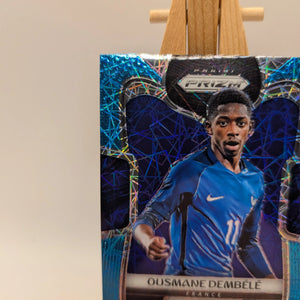 2018 Panini Prizm World Cup #85 Ousmane Dembele Light Blue Lazer #/125 France FRENLY BRICKS - Open 7 Days