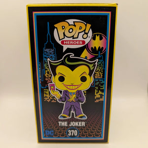 Funko Pop! Heroes - The Joker - Vinyl Figure #370 Black Light Glow FRENLY BRICKS - Open 7 Days