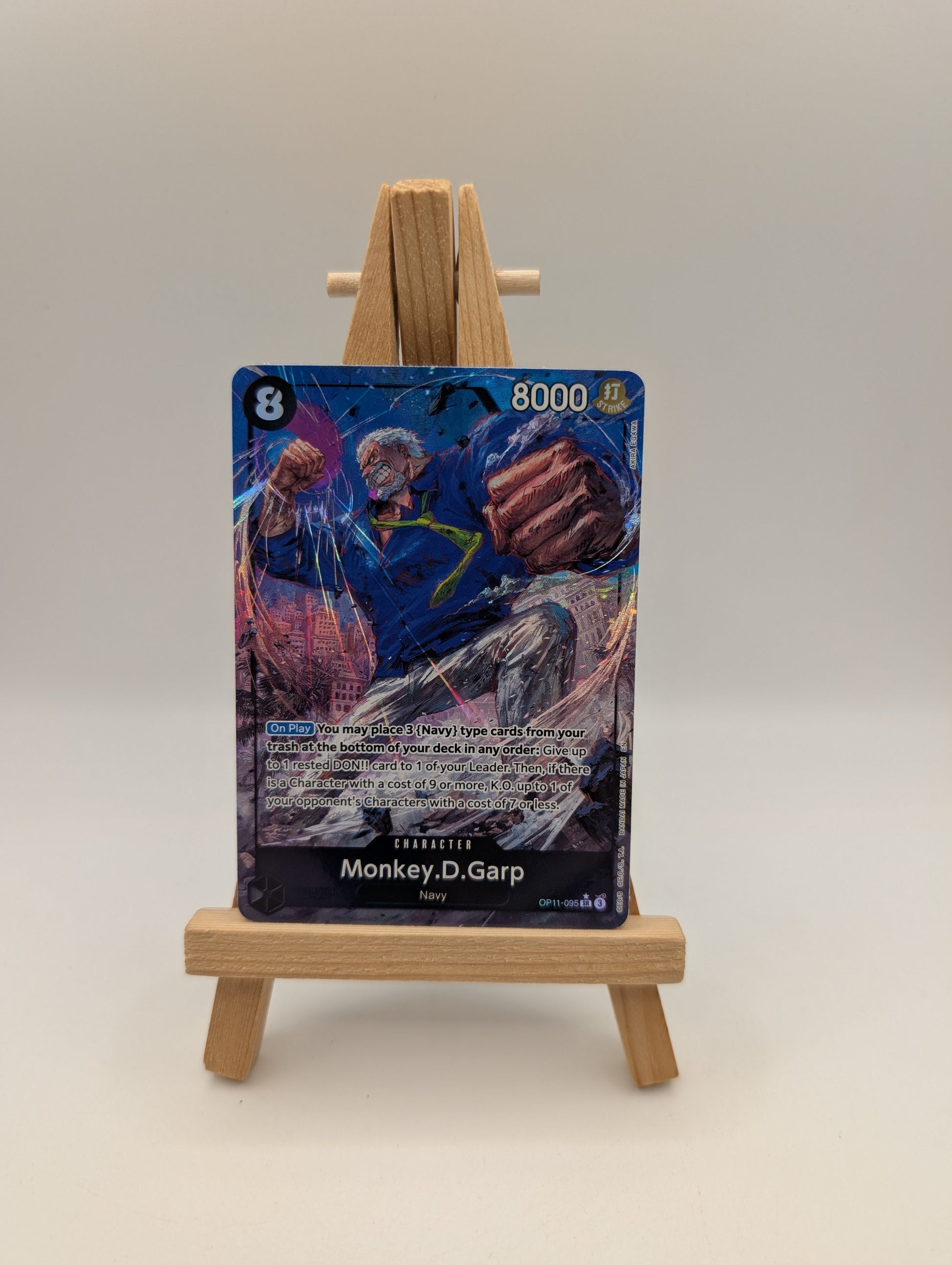 Monkey.D.Garp OP11-095 SR Alt Art | One Piece TCG Card Game English FRENLY BRICKS - Open 7 Days