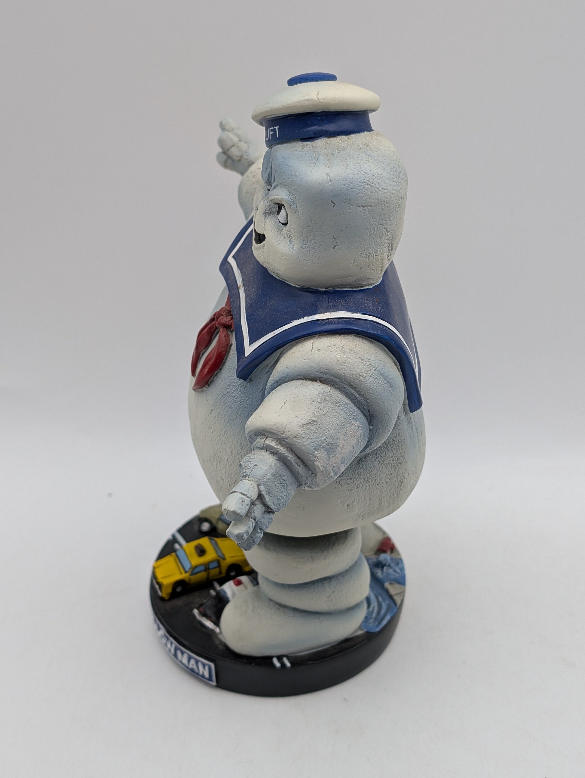 NECA Stay Puft Marshmallow Man Ghostbusters Head Knocker Bobble Head Figure 2008 FRENLY BRICKS - Open 7 Days