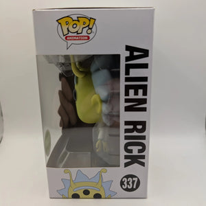 Funko Pop! Alien Rick #337 Rick & Morty 2018 Spring Convention Exclusive Vaulted FRENLY BRICKS - Open 7 Days