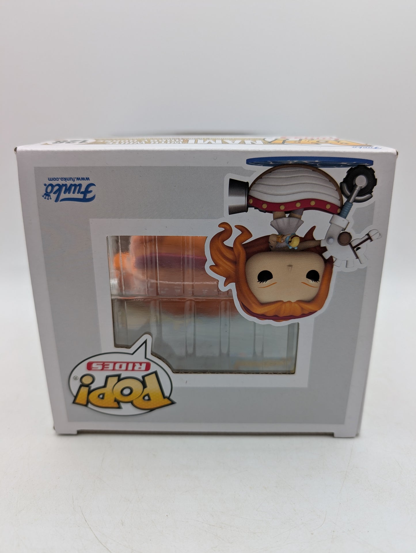 Funko POP! RIDES One Piece Nami with White Hobby Horse #128 2025 Wondercon