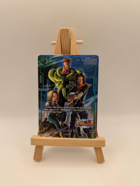 Dragonball Tcg Fusion World - New Adventure - Android 17 - Dokkan Rare FB01-077 FRENLY BRICKS - Open 7 Days