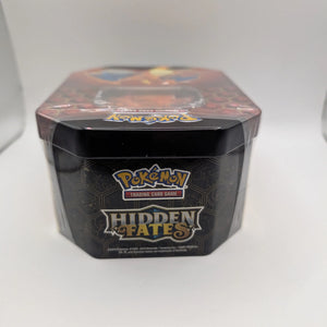 Hidden Fates Pokemon TCG Sealed Tin - 4 Booster Packs with Charizard GX FRENLY BRICKS - Open 7 Days
