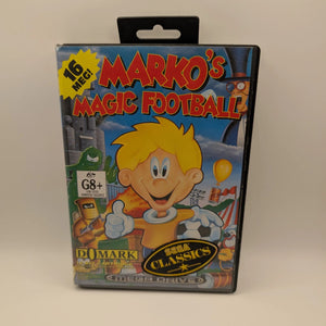 Marko's Magic Football SEGA Mega Drive SMD Aus Pal Vintage Used FRENLY BRICKS - Open 7 Days