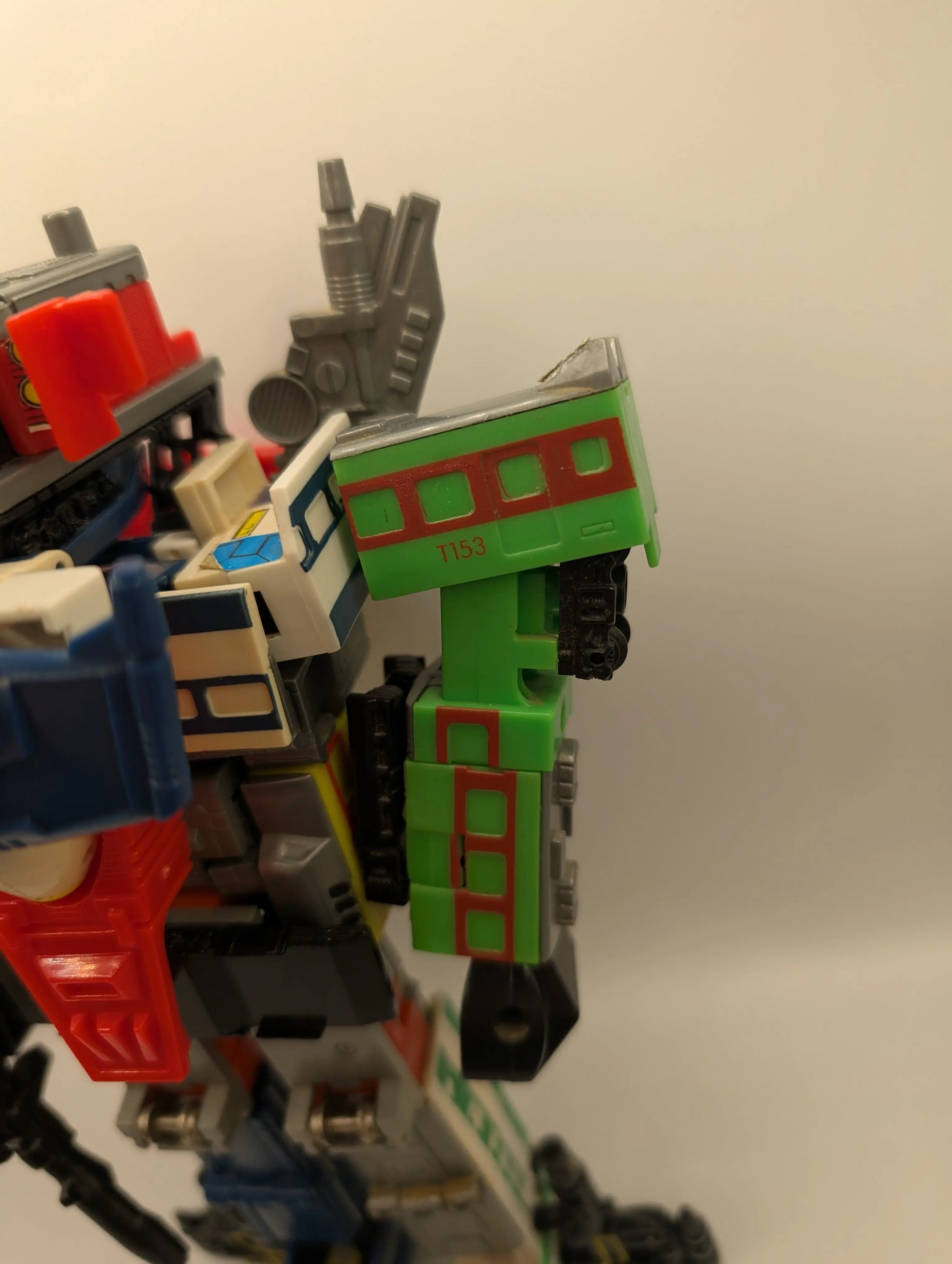 Transformers G1 RAIDEN trainbot bootleg ko figure Complete FRENLY BRICKS - Open 7 Days
