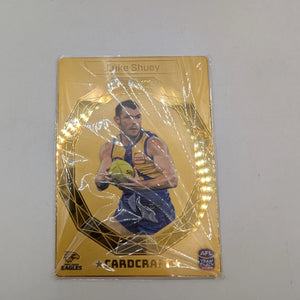 Luke Shuey 24k Gold Card Craft 2025 Teamcoach AFL Footy Card West Coast Eagles FRENLY BRICKS - Open 7 Days