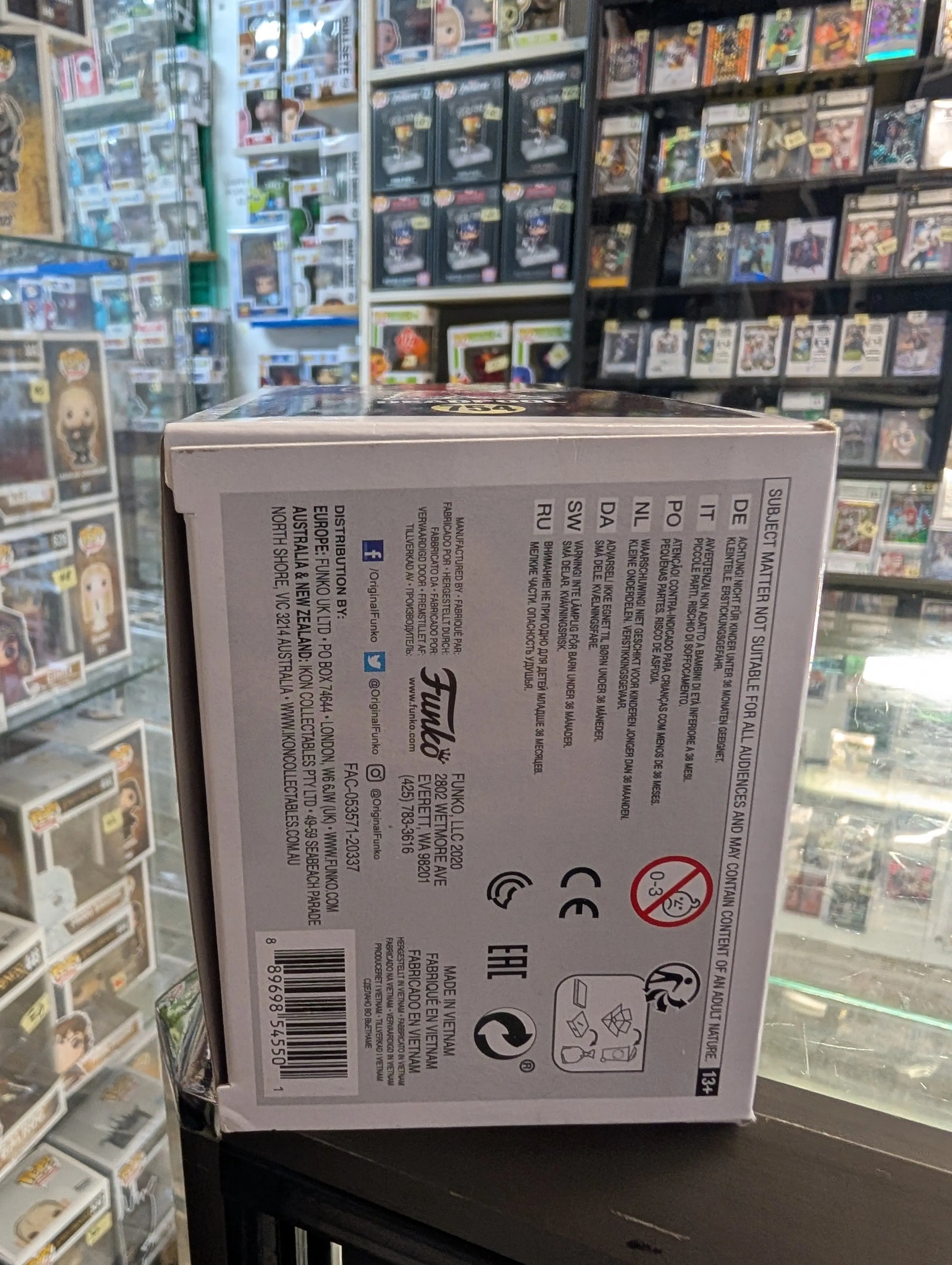 Funko Pop Vinyl Deadpool #754 2021 Spring Convention Limited Edition Exclusive FRENLY BRICKS - Open 7 Days