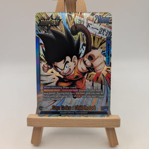 Son Goku Childhood FB06-025 | Rivals Clash Leader Alt Art NM Fusion World FRENLY BRICKS - Open 7 Days