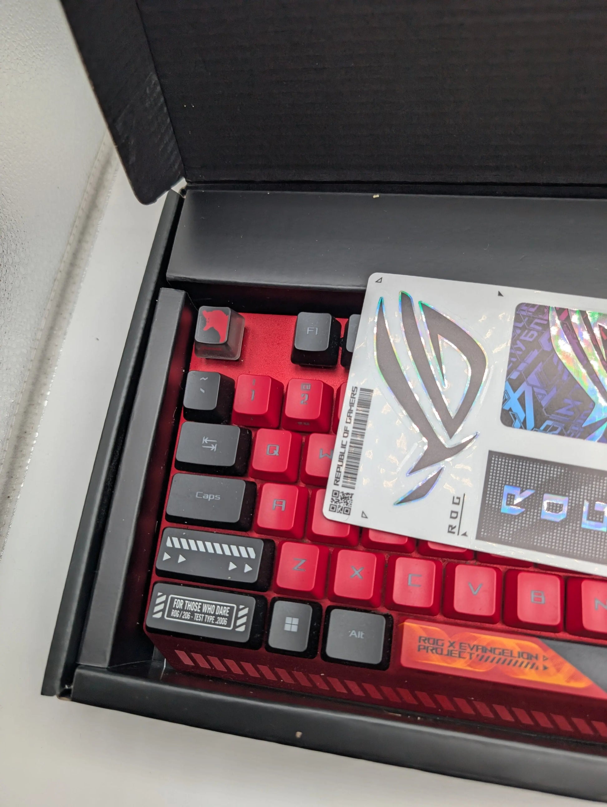 Asus ROG Strix Scope RX EVA -02 ROG Strix Scope RX EVA Edition Gaming Keyboard FRENLY BRICKS - Open 7 Days