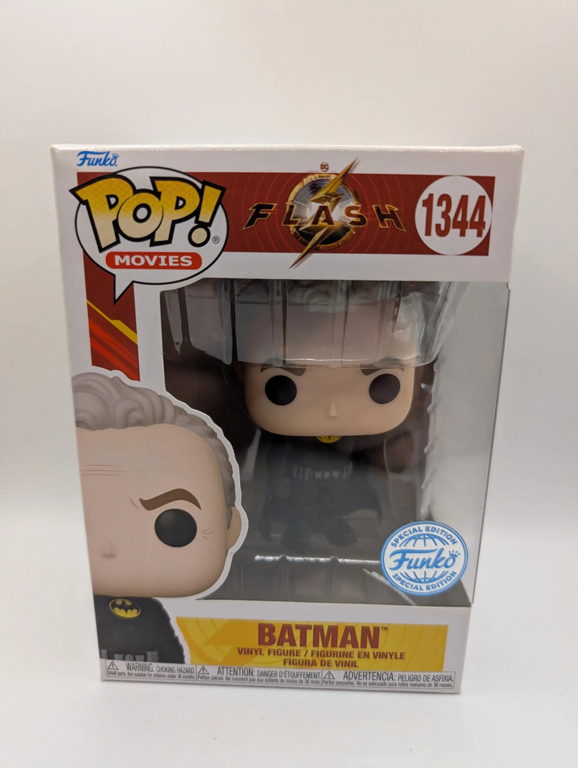 Batman (Unmasked) 1344 ~ DC Heroes: The Flash (2023) ~ Funko Pop Vinyl ~ Movies FRENLY BRICKS - Open 7 Days