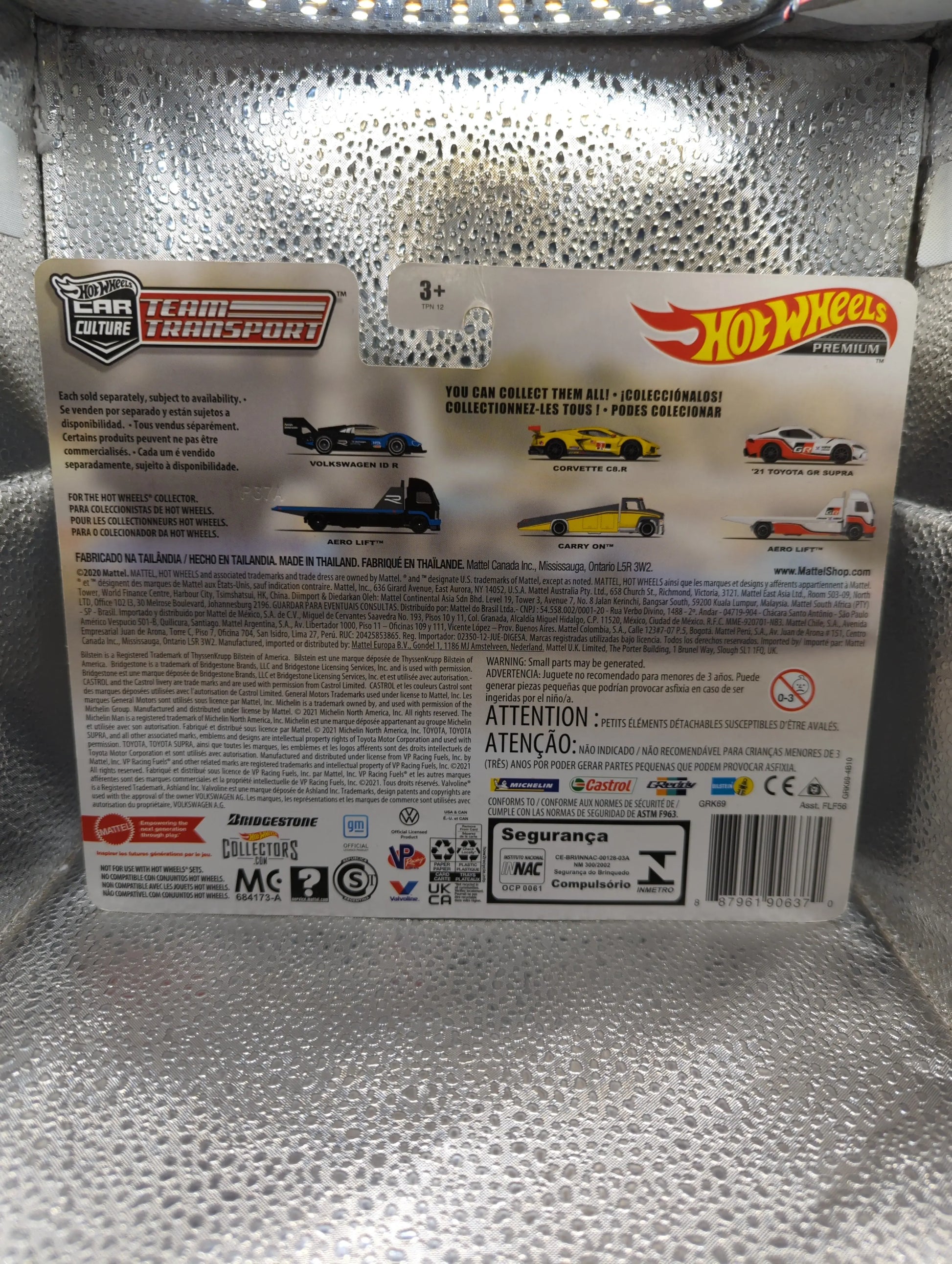 Hot Wheels Volkswagen ID R Aero Lift Team Transport #35 Mint On Card FRENLY BRICKS - Open 7 Days