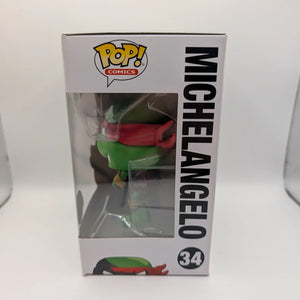 Teenage Mutant Ninja Turtles Michelangelo Comic Exclusive Pop! Vinyl #34 FRENLY BRICKS - Open 7 Days