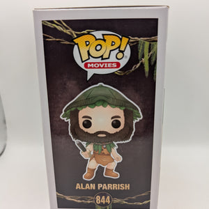 Alan Parrish Jumanji Robin Williams Funko Pop! Vinyl #844 Special Edition FRENLY BRICKS - Open 7 Days