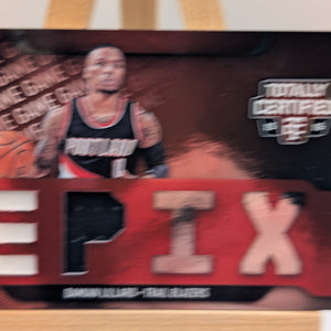 2015 Totally Certified EPIX Game Dual Memorabilia /99 Damian Lillard BLAZERS FRENLY BRICKS - Open 7 Days